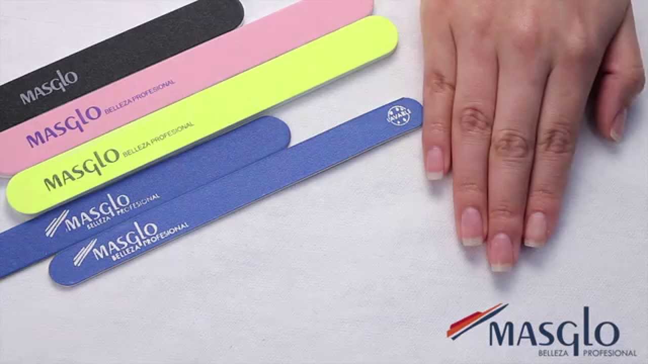 Lima de uñas, 20 unidades de grano 100/180, limas de uñas para uñas  naturales o uñas acrílicas para dar forma al pulido, kit de manicura y  pedicura