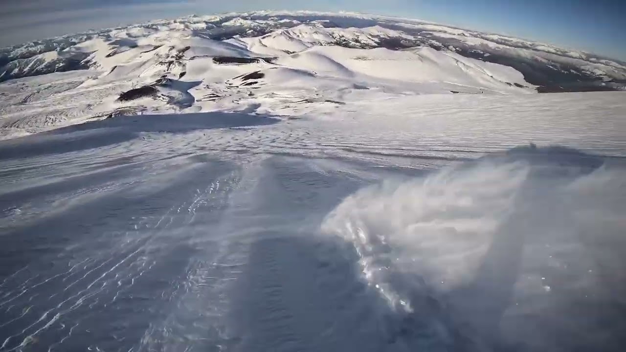 volcan lonquimay ski descent