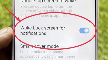 Wake Lock Screen for notifications in Redmi Phone
