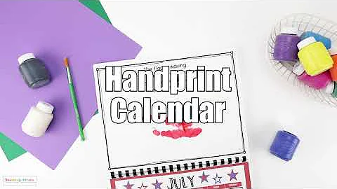 Handprint Calendar