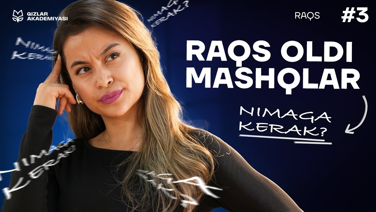 Mushaklarni raqsga tayyorlash | Raqs kursi [3-DARS]