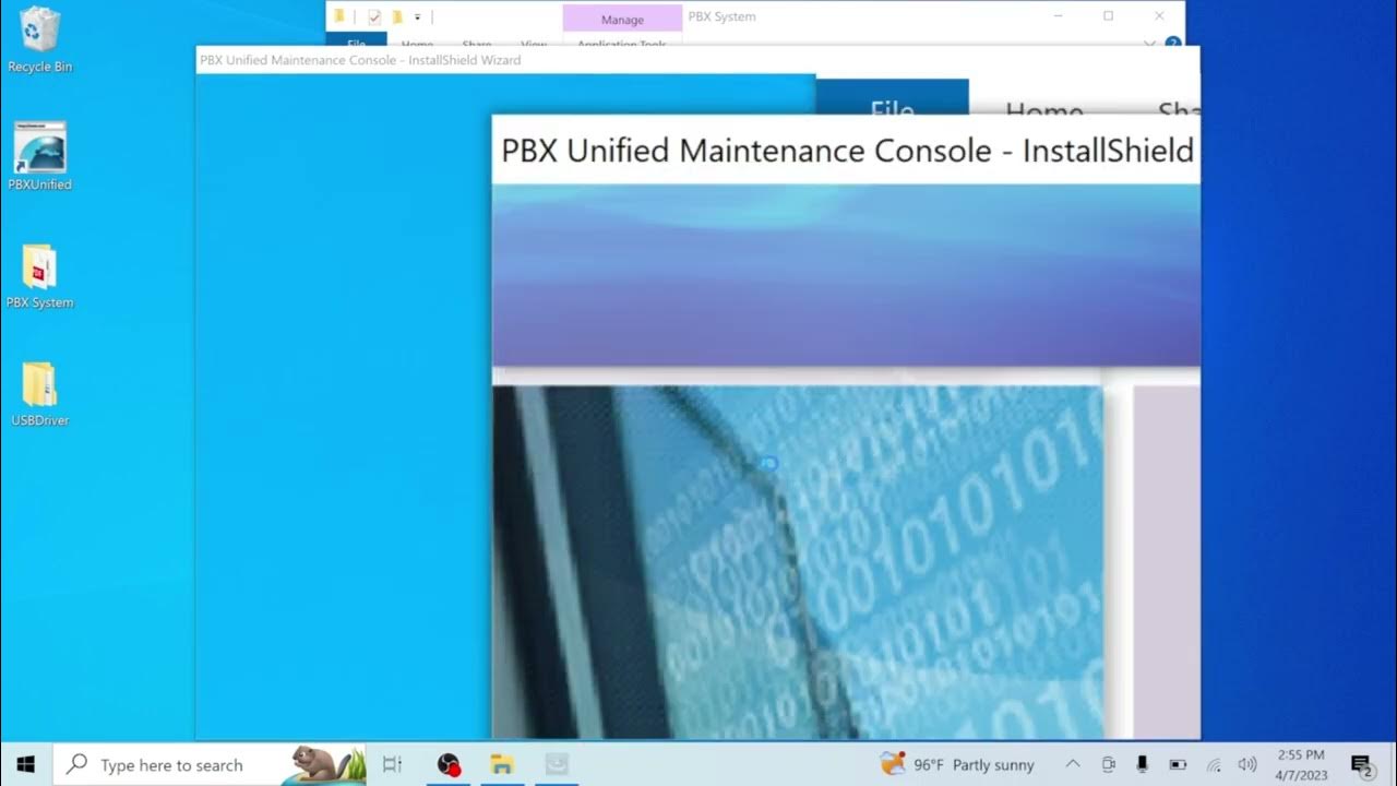 Installing PBX Unified Maintenance Console YouTube