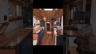 This Bus Tiny Home is a Work of Art 🔥