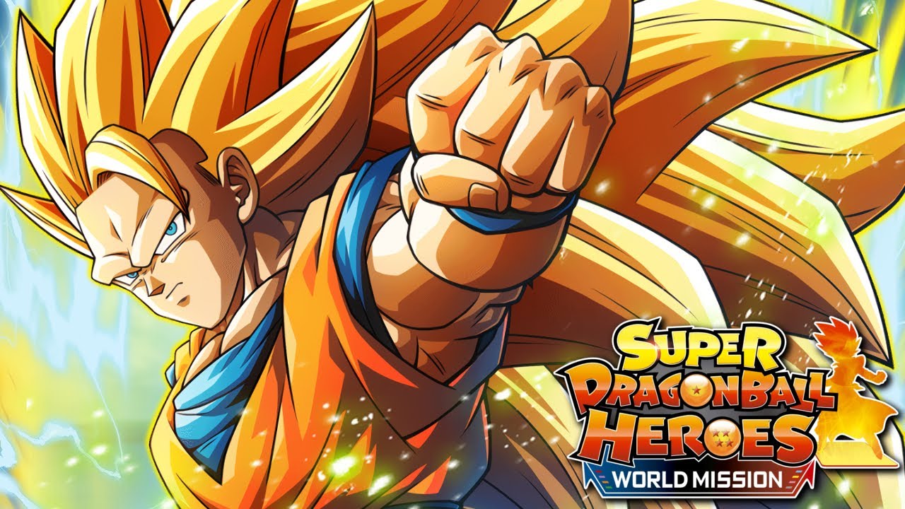 Super Saiyajin 3!  Super Dragon Ball Heroes World Mission 