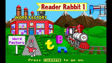 Reader Rabbit 1 (1991) - Theme (PC Speaker)