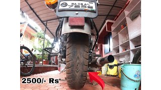 Bullet 350 Tyre Installation | New Tyre |