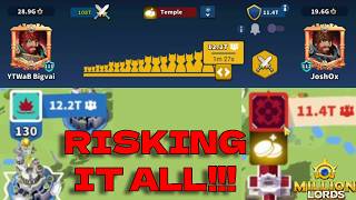 The RISK That Could END it All!!! (MILLION LORDS)