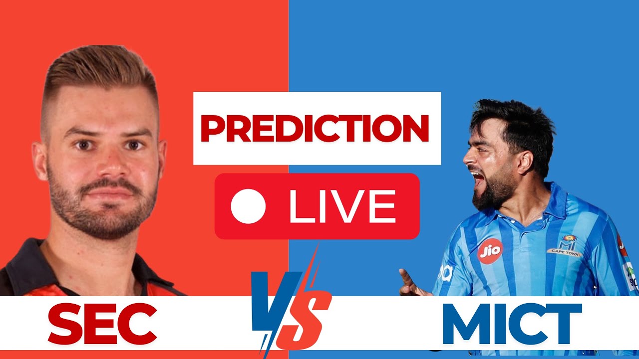 MICT vs SEC 25th Match Live – SA20 2025 Big Clash!🔥