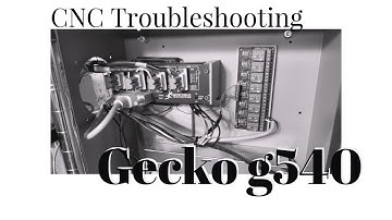 CNC Troubleshooting  | Gecko G540 | Random E-Stop