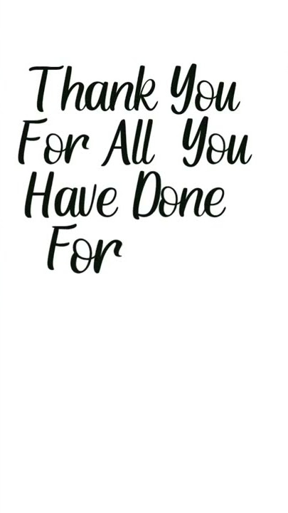 Thank You Message. #thankyou