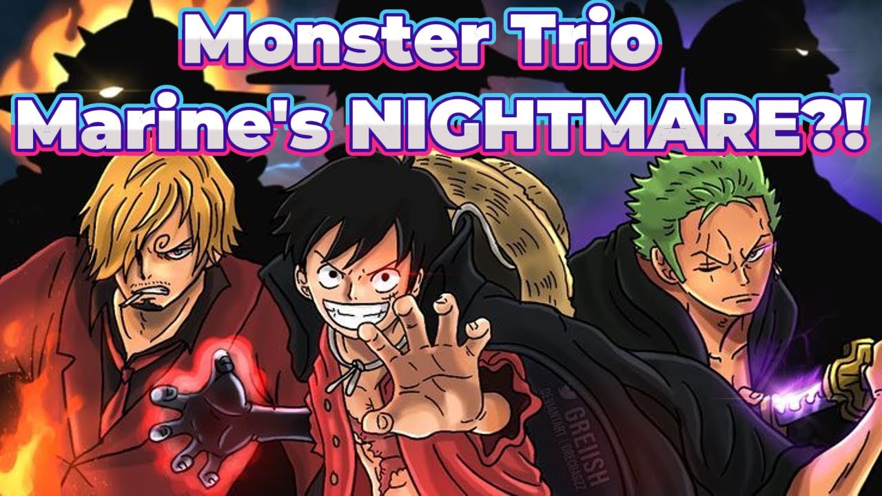 Marines React to the Monster Trio (Luffy, Zoro, Sanji) | One Piece Gacha Reaction