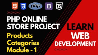 Manage Product Categories | Categories Module PHP Online Store Project