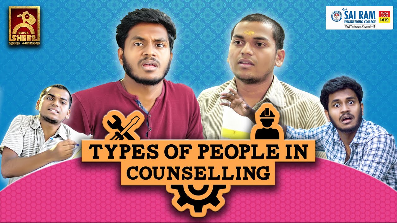 Types of people in counselling | Types | Blacksheep pranks to do on your mom