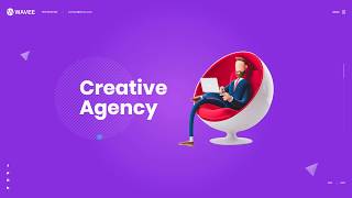 Design Studio Landing Page Demo | Wavee Creative Portfolio WordPress Theme | Parallax