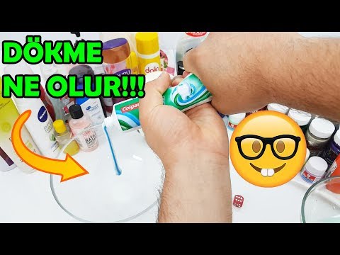 Bol Malzemos ile Eğlenceli ve Komik Çöplük Slime Challenge