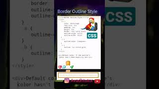 Border Outline Style in CSS