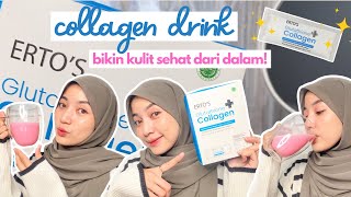 ERTO’S GLUTATHIONE   COLLAGEN REVIEW - RAJANYA MINUMAN KOLAGEN UNTUK KESEHATAN KULIT DARI DALAM!