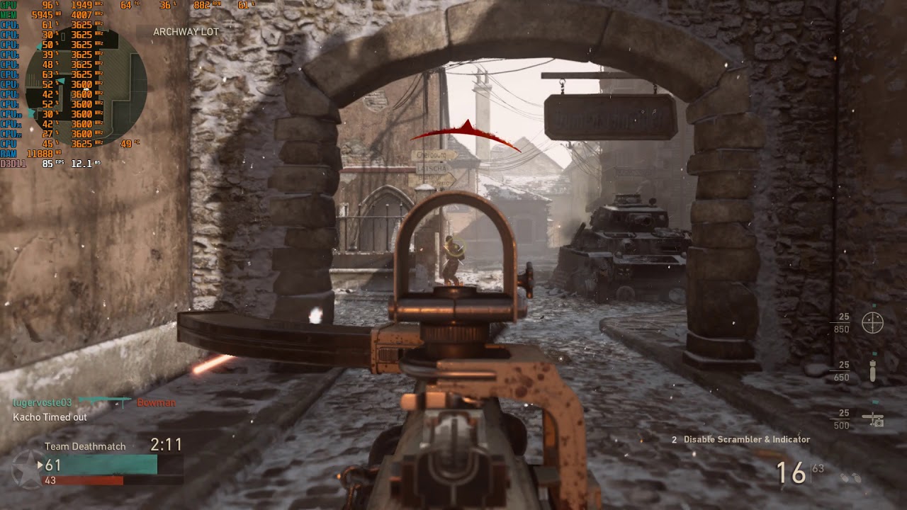 Extar Cod R5 2600 GTX 1060 - Call of Duty WWII 1080P Extar - YouTube