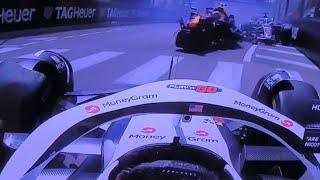 F1 Monaco GP 2024 - Sergio Perez brutal crash