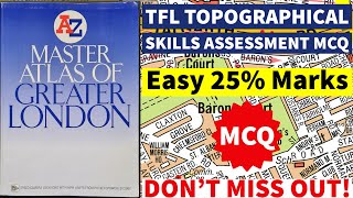 TfL Topographical Assessment | MSQ questions worth 25% marks | A to Z Master Atlas Greater Londonpco screenshot 4
