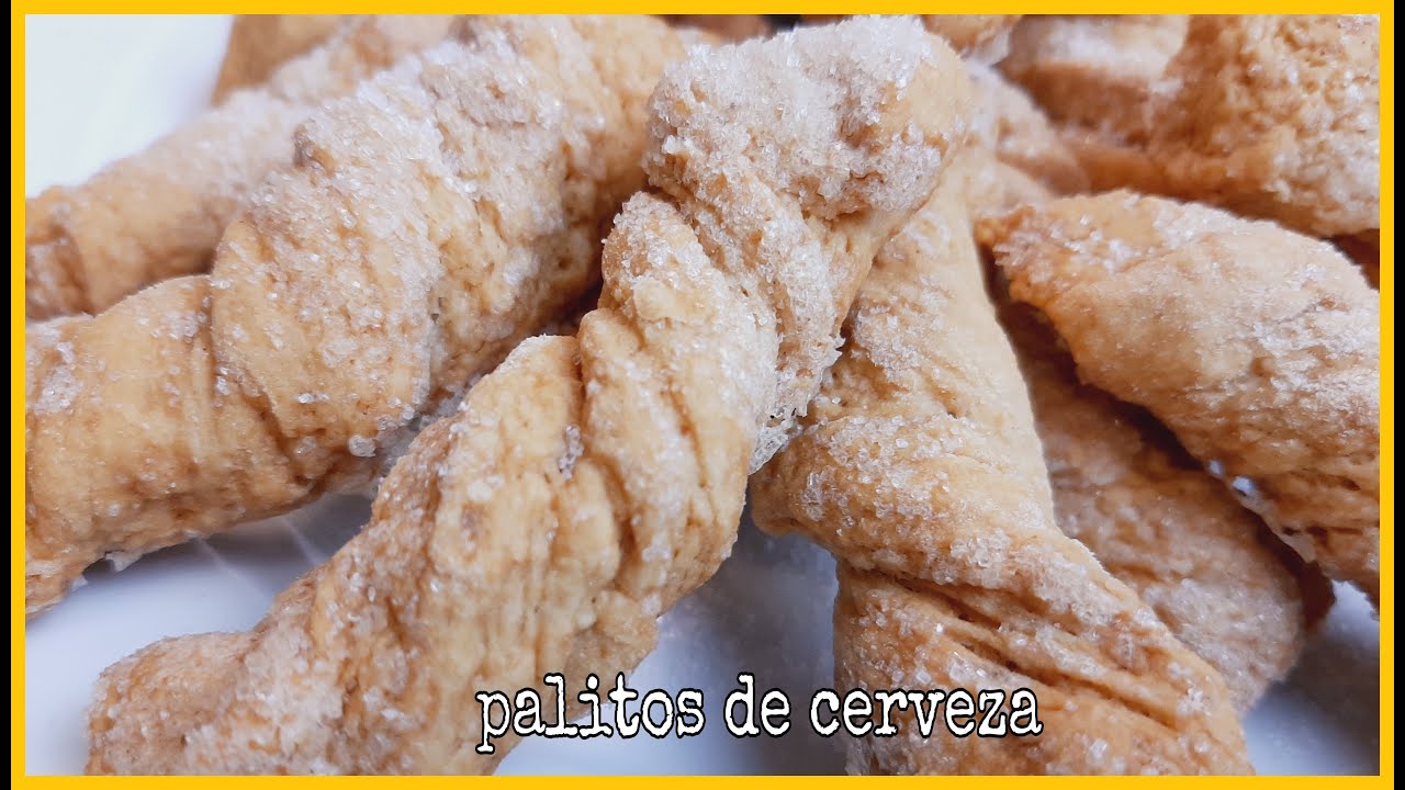 #recetas #dulces  con una lata de cerveza 🍺 tendrás estos ricos palitos