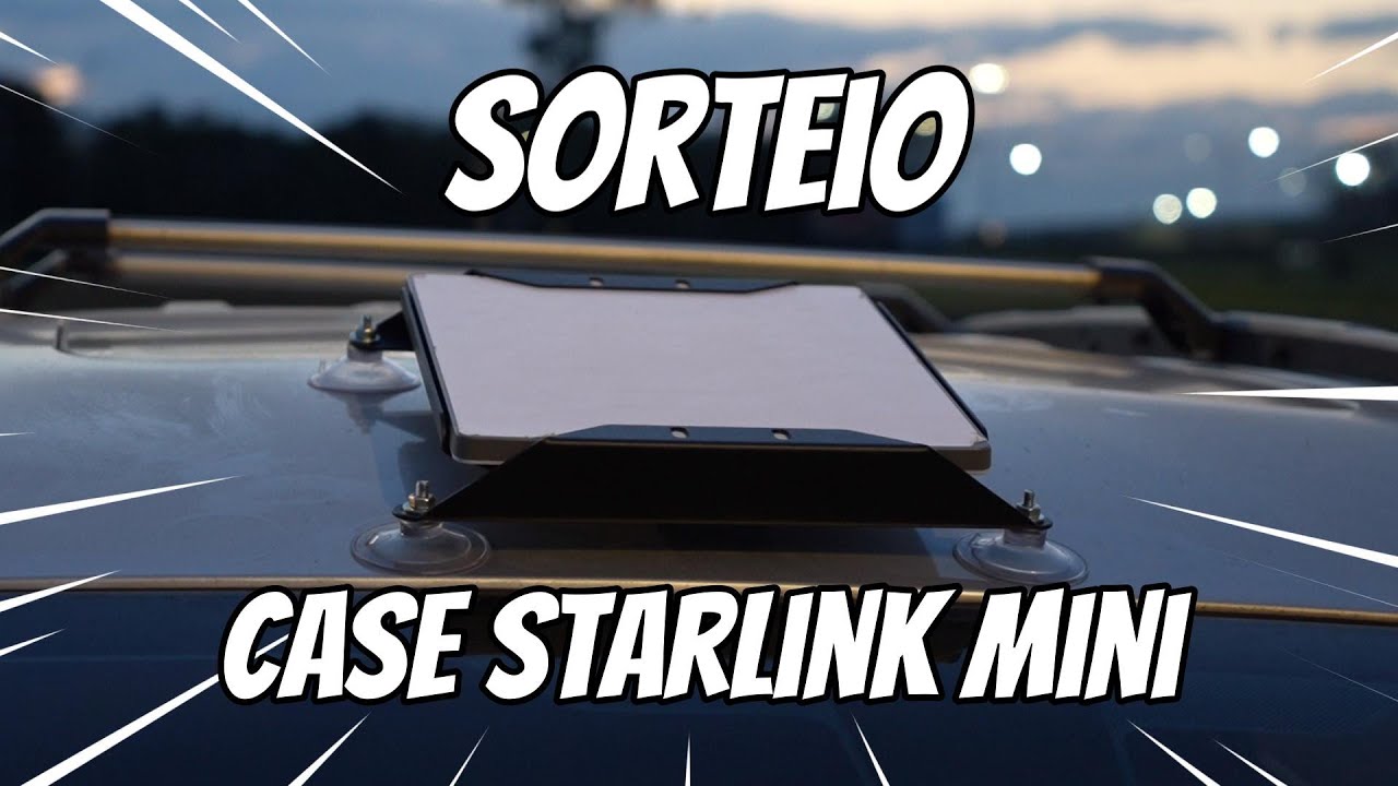 SORTEIO Case STARLINK para os INSCRITOS! Próximo sorteio 12 MESES de plano Residencial! 
