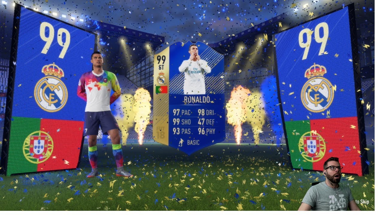 BEST PACK OPENING EVER! TOTS CR7, PRIME PELE, MARADONA, RONALDINHO, HENRY! FIFA 18