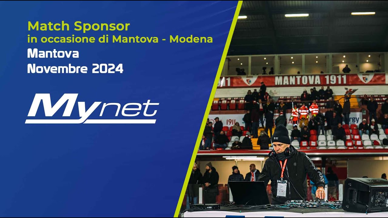 Match Sponsor in occasione di Mantova - Modena!