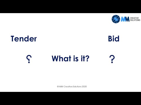 Video: Tender - što je to? Značenje riječi i kako se primjenjuje u praksi