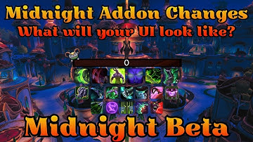 Spelersinterface in WoW Midnight | Hoe zien de add-onwijzigingen eruit? | Midnight BETA