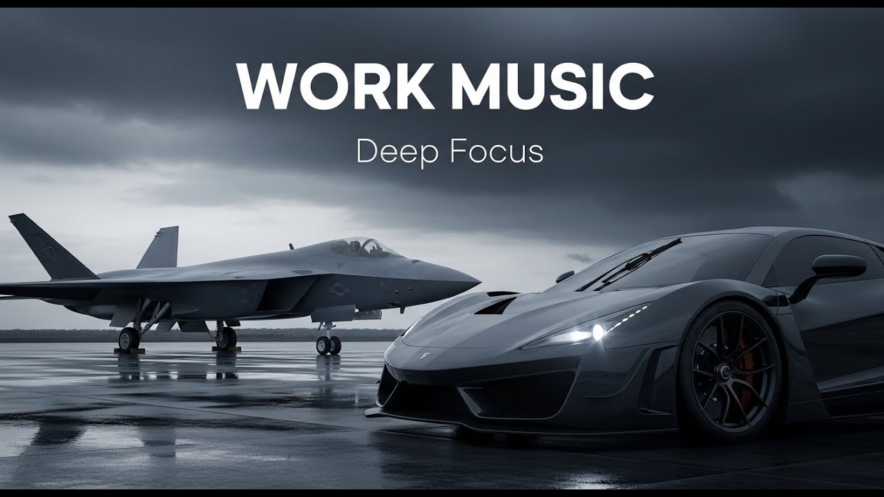 Deep Focus Work Music – Chillout Beats for Intense Productivity & Study Sessions
