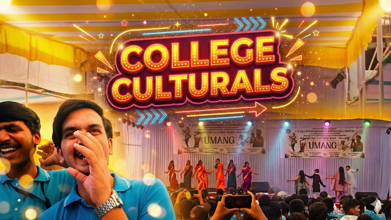 College CULTURAL 2026 | DAY 01 Singing & Dancing | Ft. GS College Nagpur | Unlimited Fun 🤩🥳
