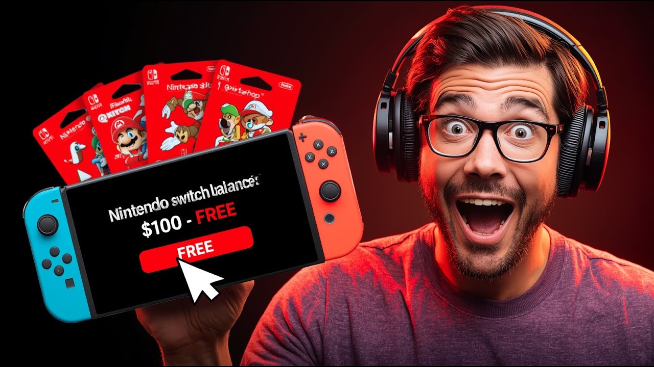 Free nintendo switch gift card codes  - Nintendo gift card codes