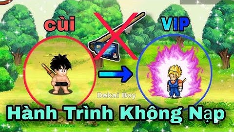 Ngọc Rồng Blue | Hành Trình Cày Từ Cùi Lên Vip Mà Không Nạp Tập 1 , [ Mini game ] - Dekai Boy