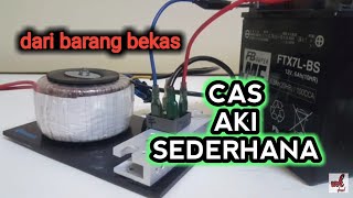 Cara Bikin Charger Aki Tanpa Travo, simple dan murah