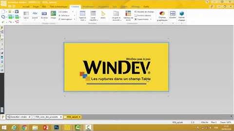 Les ruptures dans un champ Table
