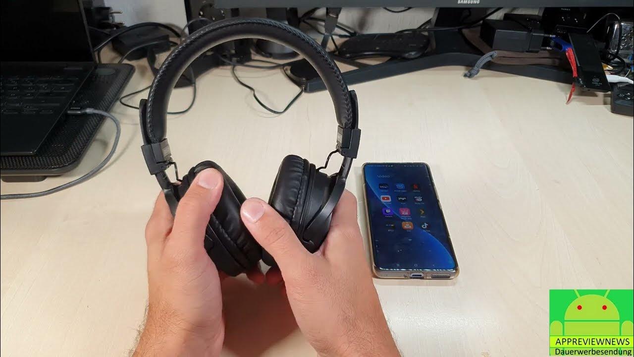 gute extrem laute Bluetooth Kopfhörer unter 15 Euro?! EKSA E1 mit Bass Up Taste 50mm Treiber BT