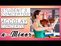 Accolay jean baptiste violin concerto no 1 in aminor for violin  piano