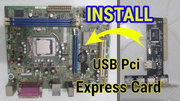 How To Use USB Pci Express Card   #shorts #computer
