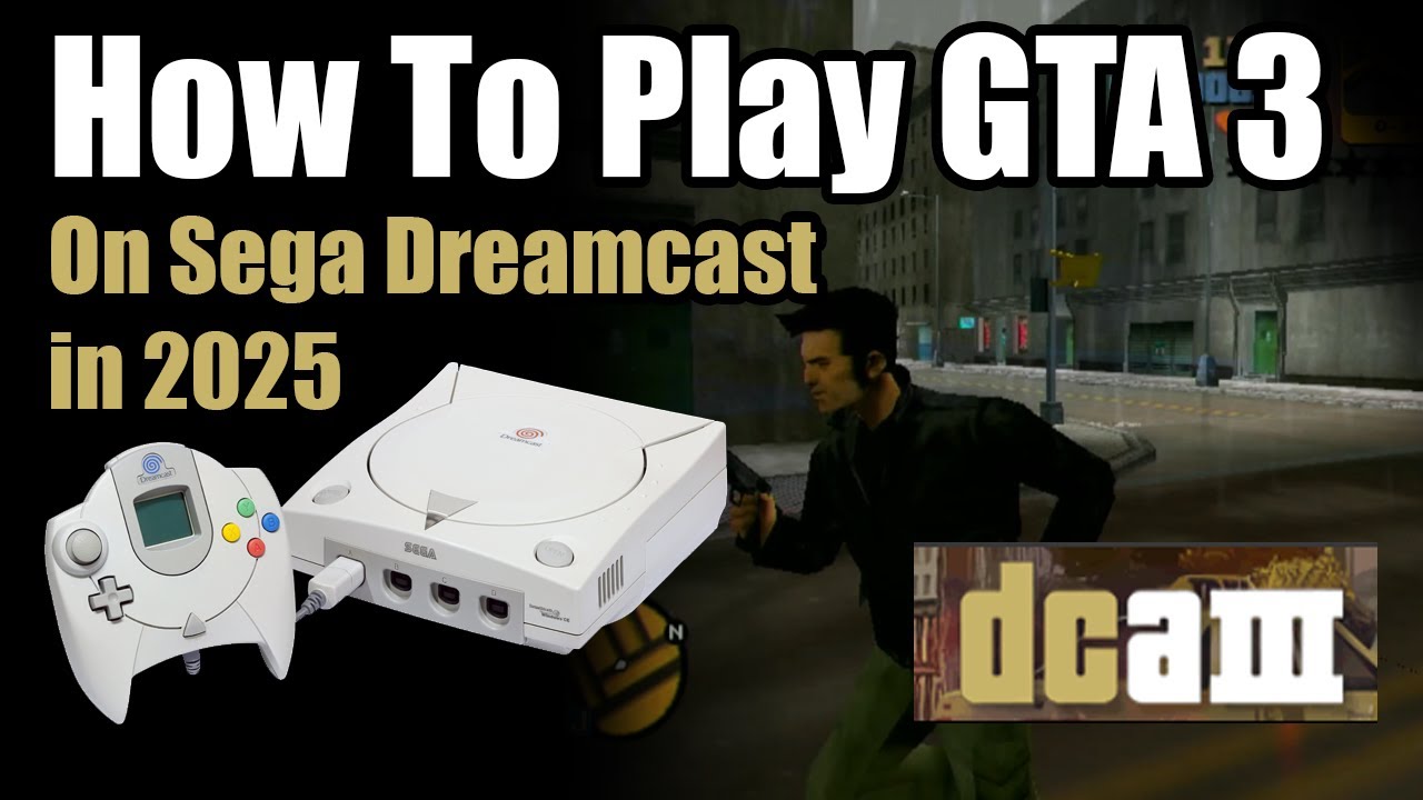 Learn how to make your own GTA 3 Dreamcast disc | Tutorial | DCA3 Alpha