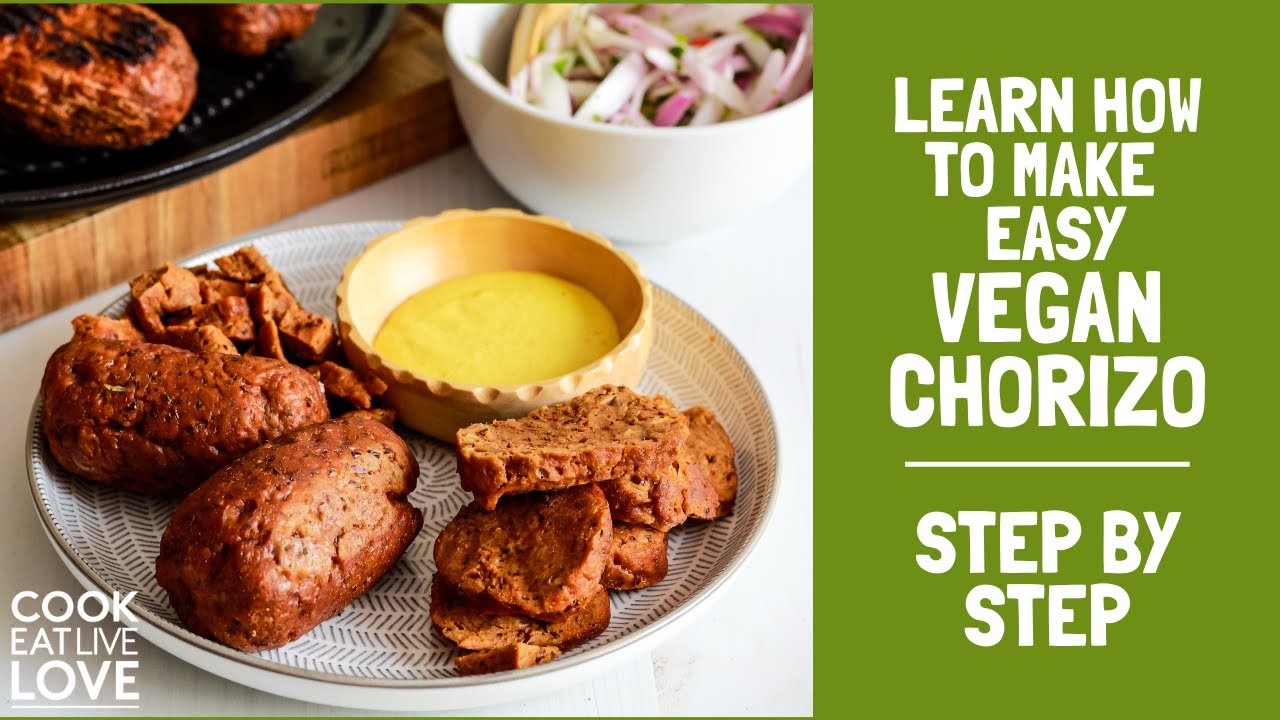 Easy Vegan Chorizo Recipe YouTube