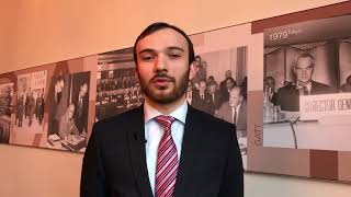 Vakhtangi Giorgadze - WTO Young Professional 2018