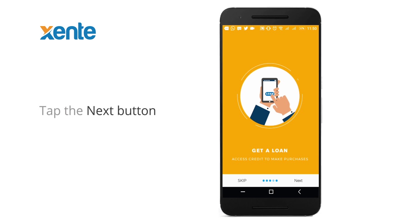 How to install the Xente app onto your phone