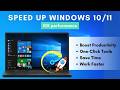 Speed Up Your Workflow on Windows 10/11 | WMaster Cleanup Guide