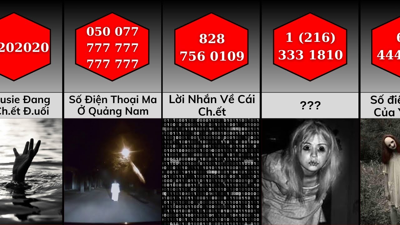 Series Kinh Dị | So Sánh: Những Số Điện Thoại Đáng Sợ Nhất Bạn Tuyệt Đối KHÔNG Được Gọi