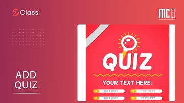 eClass   Learning Management System Add Quiz to Course