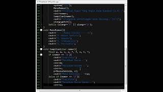 Prosedur dan Fungsi C++ Menu Rumus Fisika screenshot 1