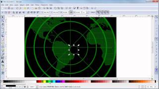 Celebrity Inkscape Tutorial: Create a Military Radar Screen Net Worth