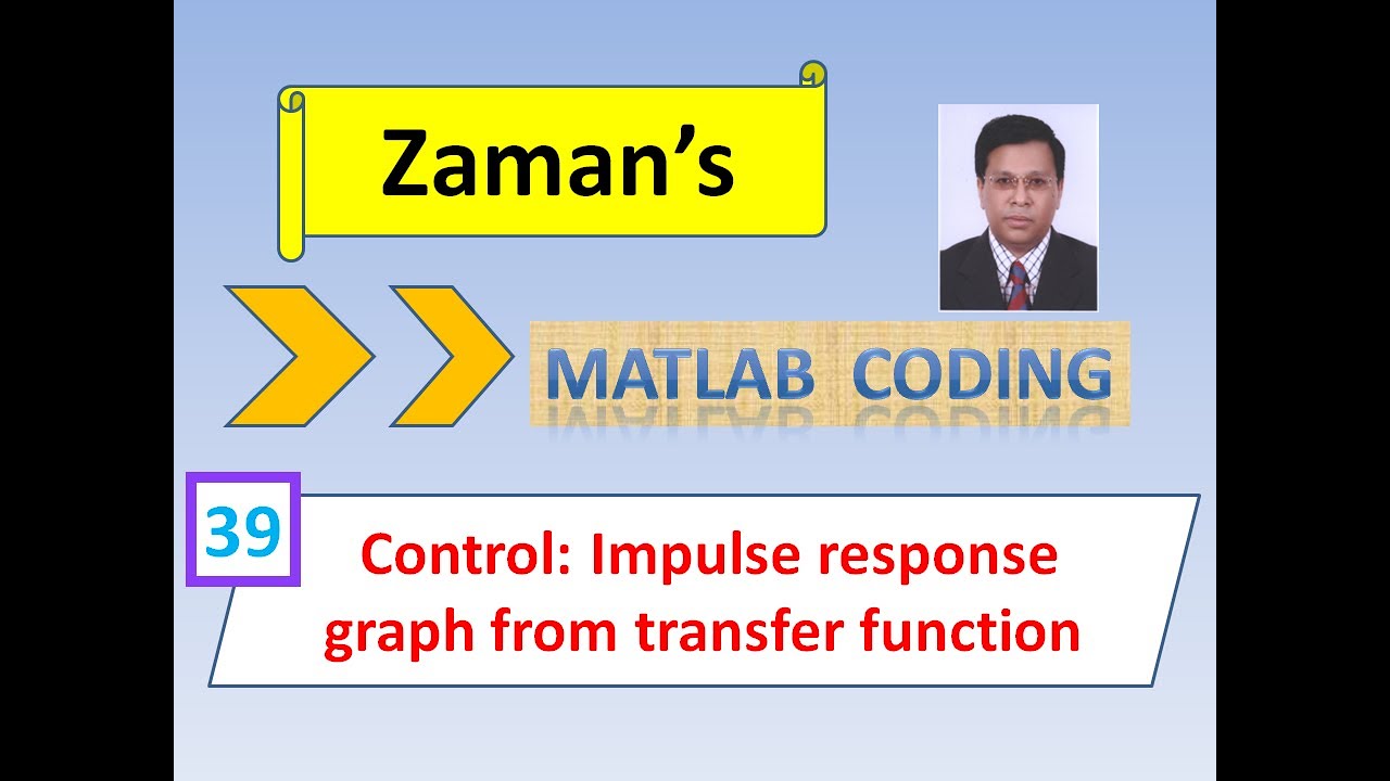 MATLAB: Control: Impulse response of a system - YouTube