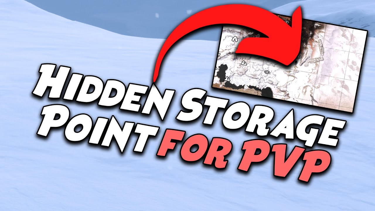 Hidden Storage Point for PVP - Storage only! | CONAN EXILES